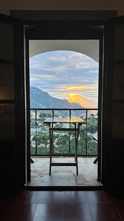 View from window San Cataldo