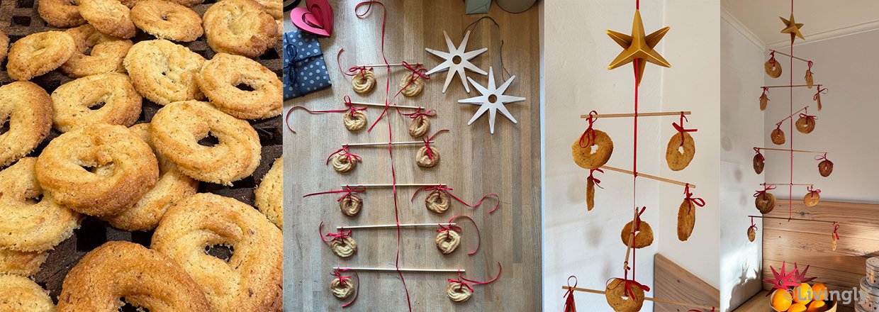 Make a vanilla cookie mobile