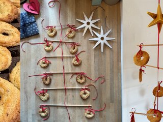 Make a vanilla cookie mobile