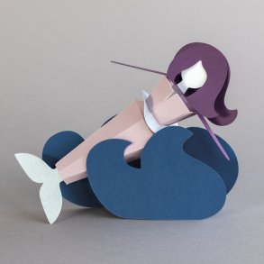 HCA Mermaid with wave