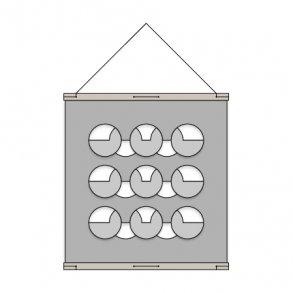 RectoVerso, Cirkel-blger mellem, gr  