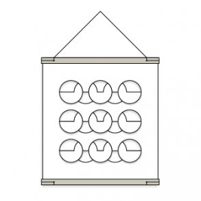 RectoVerso, Cirkel-blger mellem, hvid  