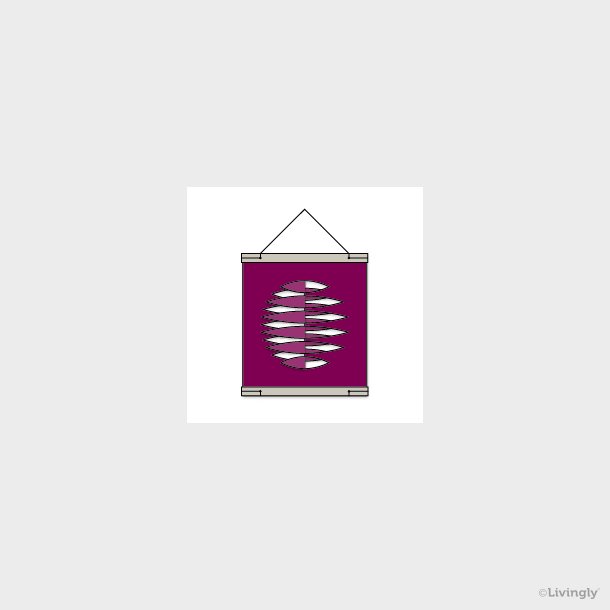 RectoVerso Leaf, Small, Red