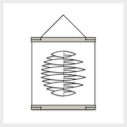 RectoVerso Leaf, Small, White