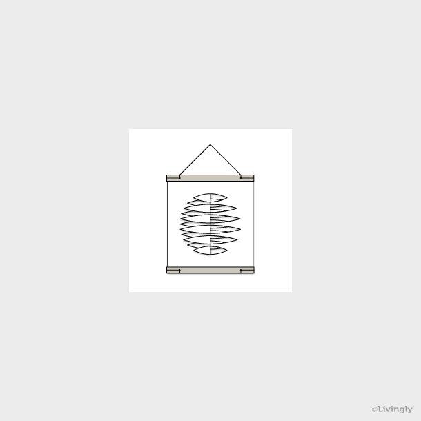 RectoVerso Leaf, Small, White