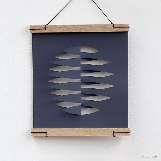 RectoVerso, Leaf small, blue