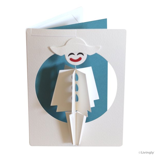 Pierrot in card