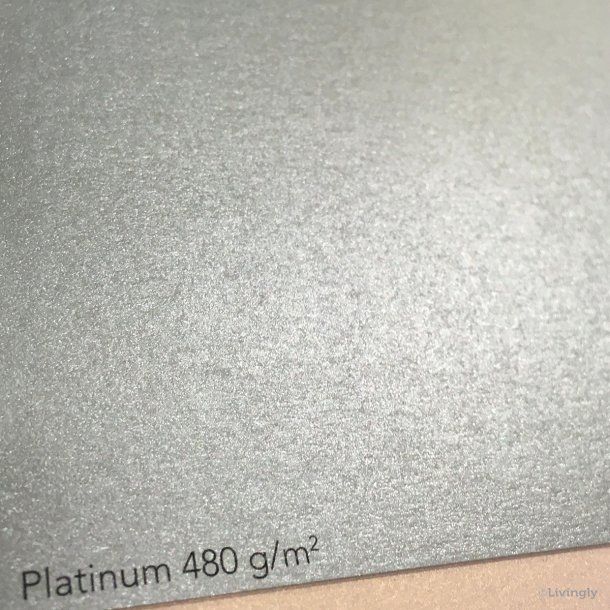 Papir Sirio Pearl Platinum, sølv, 230 g