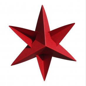 BOXofSTARS, single, red, 4 pcs