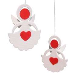 Engle miniature, 4 stk i lkke