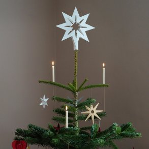 Vera Top Star 26 cm, white