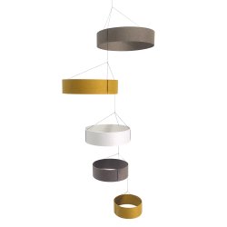 Circulos Mobile, gul  