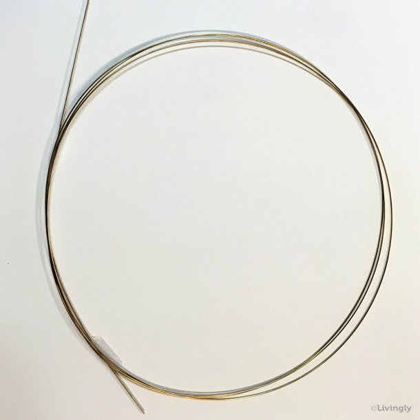 Messingtråd, Ø1 mm, 3 m