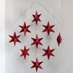 Sirius Stjerne Mobile mini, rd  