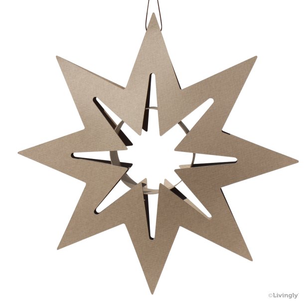 Vera Star, 26 cm, light brown