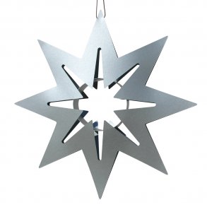 Vera Star, 26 cm, silver