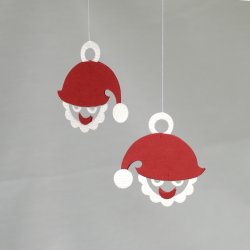 Nisse, miniature, 4 stk  