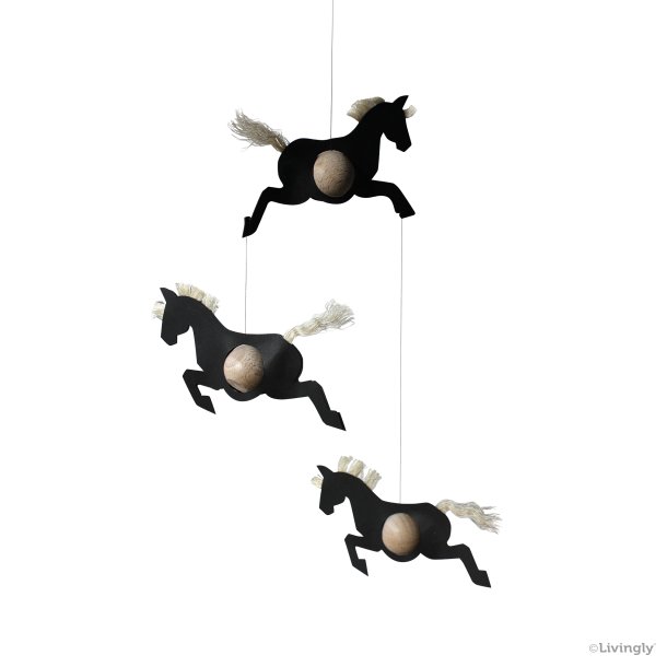 Horse Mobile, black