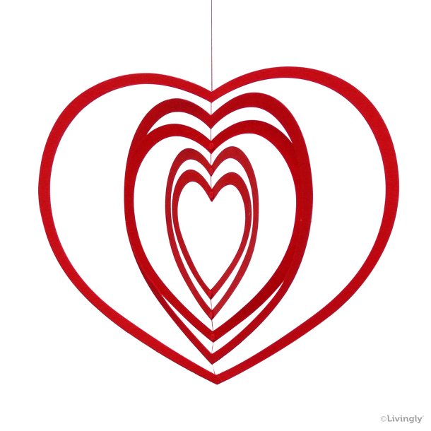 Spinning Heart, red