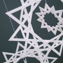 Ice Crystal, 2 pcs, white