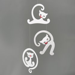Cat Mobile white
