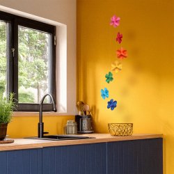 Flower Mobile, multi coloured