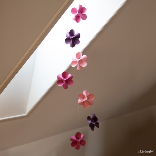 Blomstermobile, lyserd