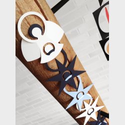 Paper Chain - Angel and Stars, 12 pcs