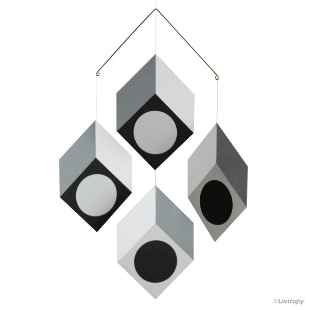 Cubillusion Mobile /4, gr &amp; sort  