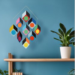 Cubillusion Mobile /9, multi coloured