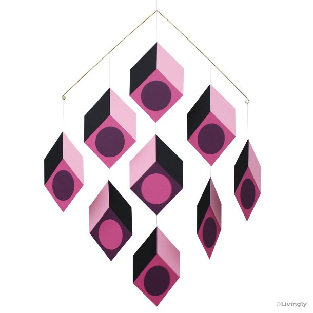 Cubillusion Mobile /9, pink