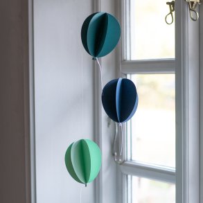 Balloon Mobile, blue-green