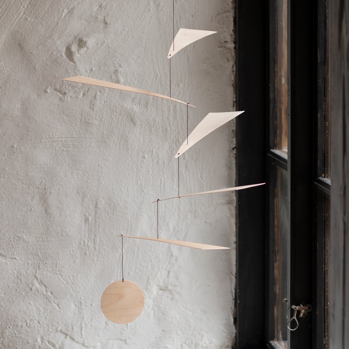 Blades Mobile - wood - Livingly Paper Craft & Mobiles