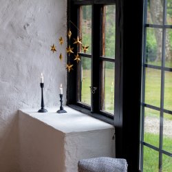 Sirius Stjerne Mobile mini, guld  