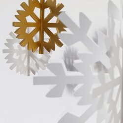 Scandinavian Snowflake Mobile