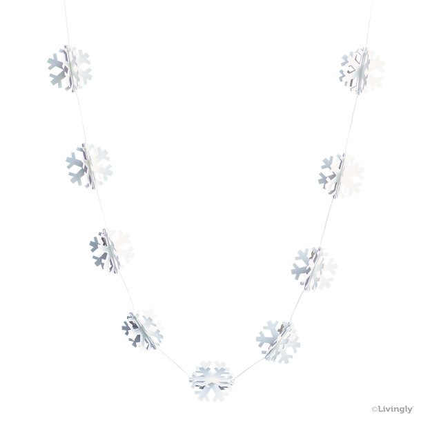 Snowflake Paper Chain