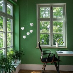 Clara Heart Mobile, white