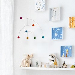 Bounce Mobile, multi colour