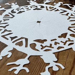 HC Andersen Flower Cuff, Bering, white