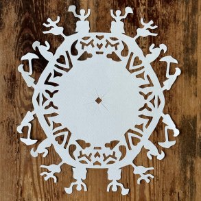 HC Andersen Flower Cuff, Bering, white