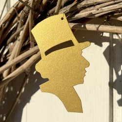 HC Andersen Juleornamenter, Bering, guld