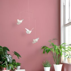 Butterfly Mobile, white
