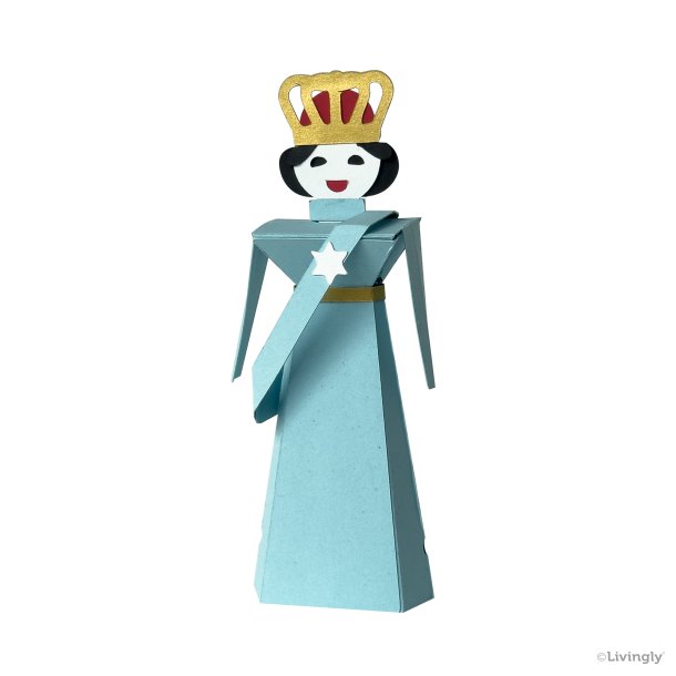 Dronning, papirfigur, Den Kongelige Samling