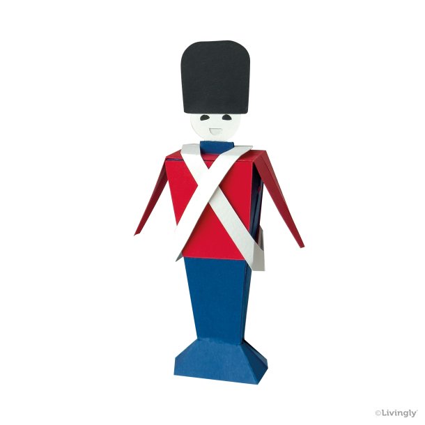 Kongelig garder, papirfigur, Den Kongelige Samling