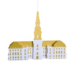 Christiansborg slot papir ornament