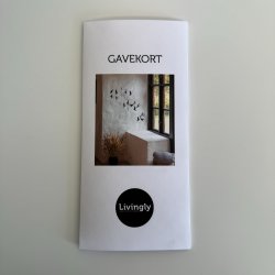 Gift certificate, print yourself