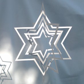 Spinning Star, white