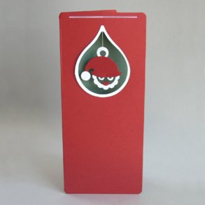 Elf in Card w. ring drop