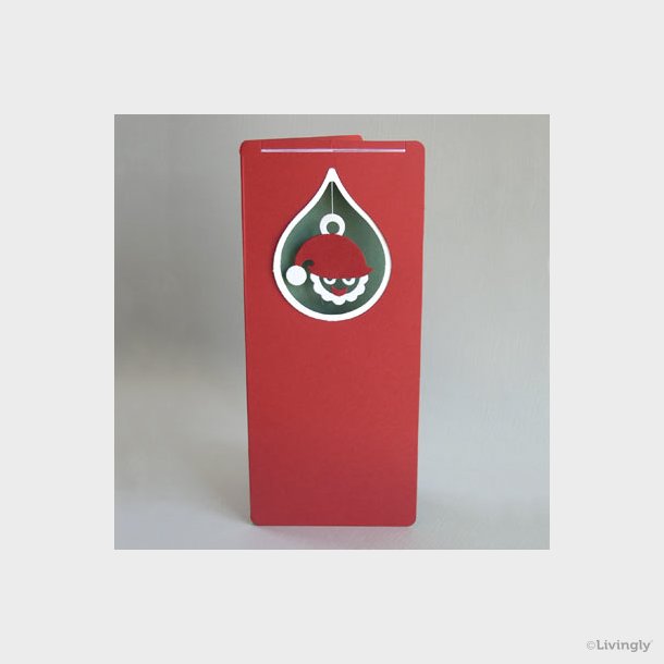 Elf in Card w. ring drop