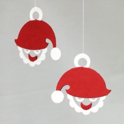 Nisse, miniature, 4 stk  